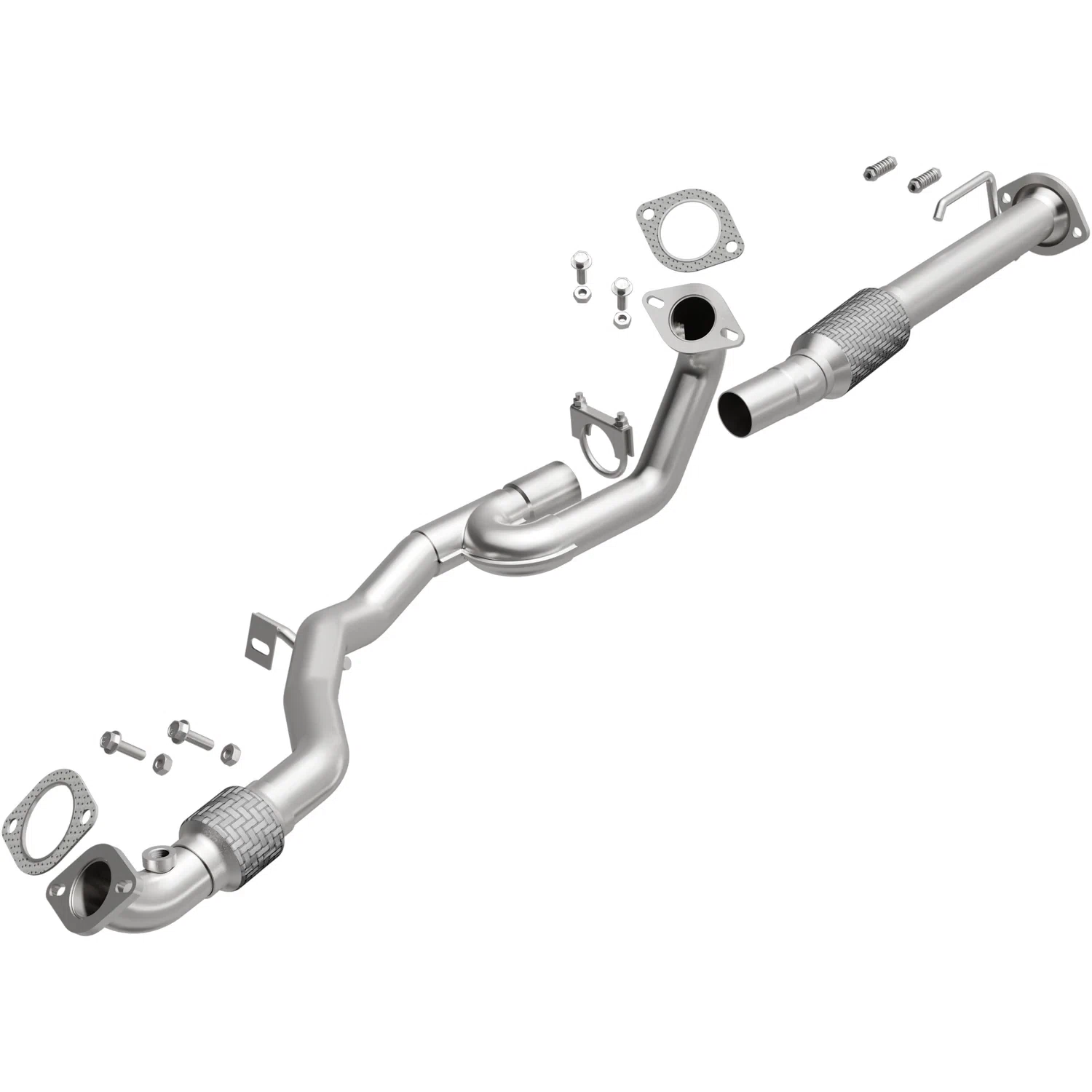 2007-2008 GMC Acadia Direct-Fit Front Pipe Kit 107-0060